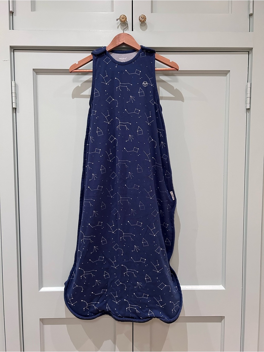 Woolino Big Kid Sleep Sack Bag, Merino Wool and Organic Cotton Wearable Blanket